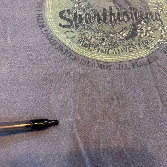 World Wide Sportsmen Men’s XXL Blue Purple Short Sleeve Shirt - Picture 7 of 7